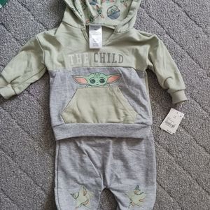 Star wars baby outfit 6_9 months